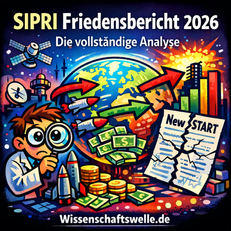 SIPRI Friedensbericht 2026: Was Waffenströme, Geld und Verträge über unsere Sicherheit verraten