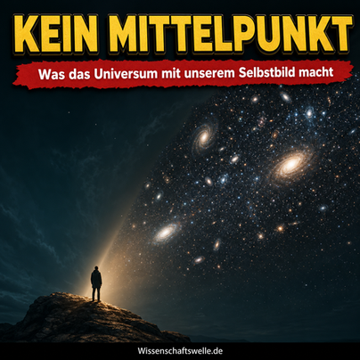 Kein Mittelpunkt: Was das Universum mit unserem Selbstbild macht