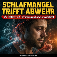 Schlafmangel und Immunfunktion: Wie chronischer Schlafentzug Entzündungen fördert und die Abwehr schwächt
