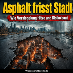Bodenversiegelung: Warum Asphalt Städte heißer, ärmer und verletzlicher macht