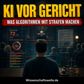 KI im Gerichtssaal: Wenn Algorithmen über Bewährung, Rückfallquoten und Strafmaß entscheiden