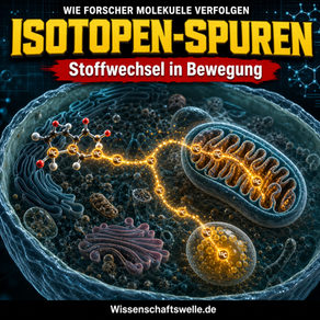 Wenn Kohlenstoff Spuren hinterlässt: Wie Isotopenmarkierung den Stoffwechsel in Bewegung zeigt