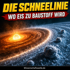 Die Schneelinie im Planetensystem: Wo Dampf zu Baustoff wird