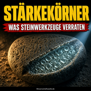 Stärkekörner an Werkzeugen