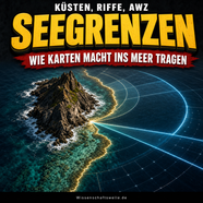 Seegrenzen beginnen an der Niedrigwasserlinie: Wie Küstenkarten Macht ins Meer tragen