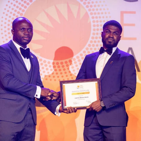Justice Ohene-Akoto wins Rising Star award
