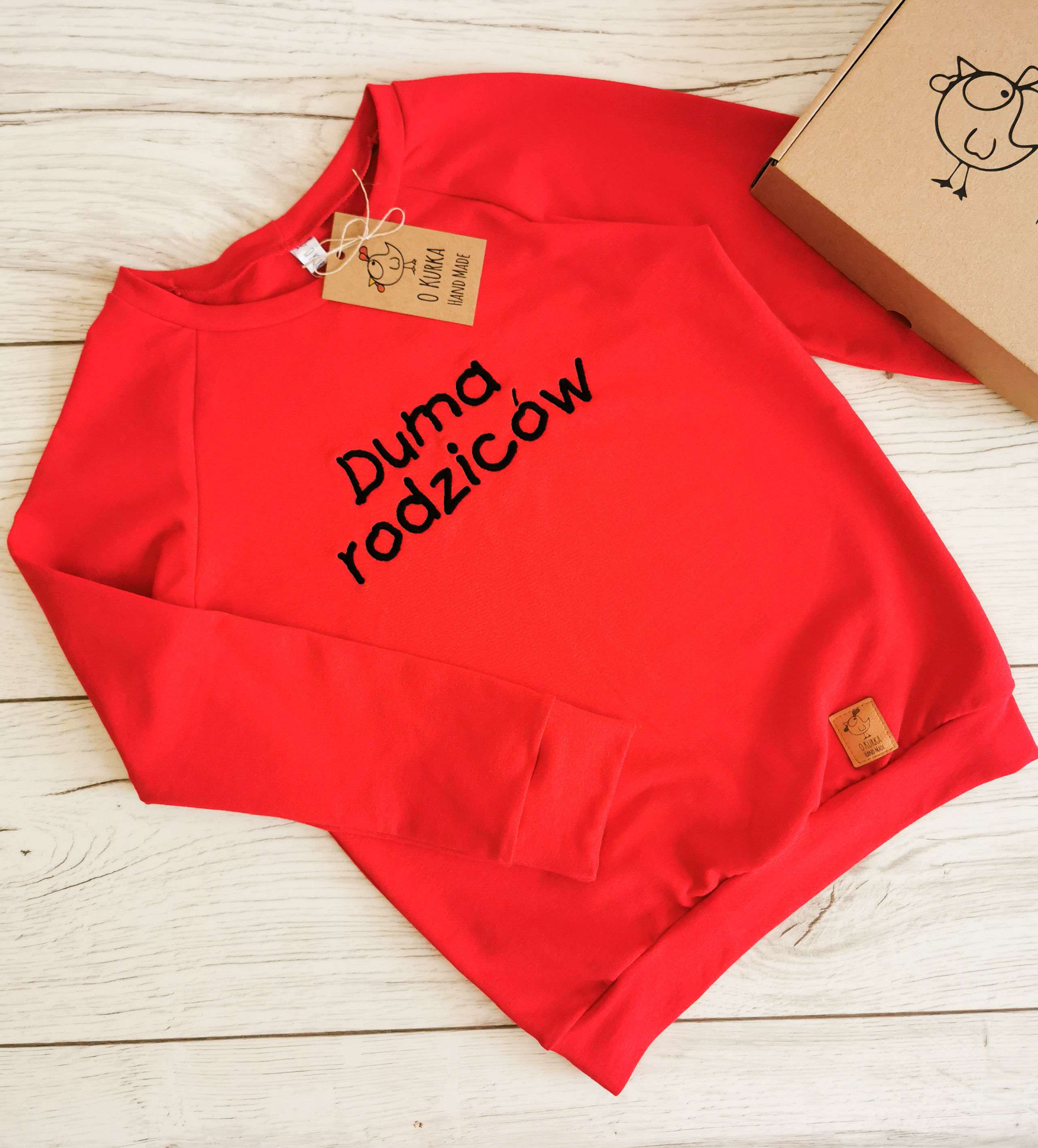 Bluza z napisem KOLORY 68-98