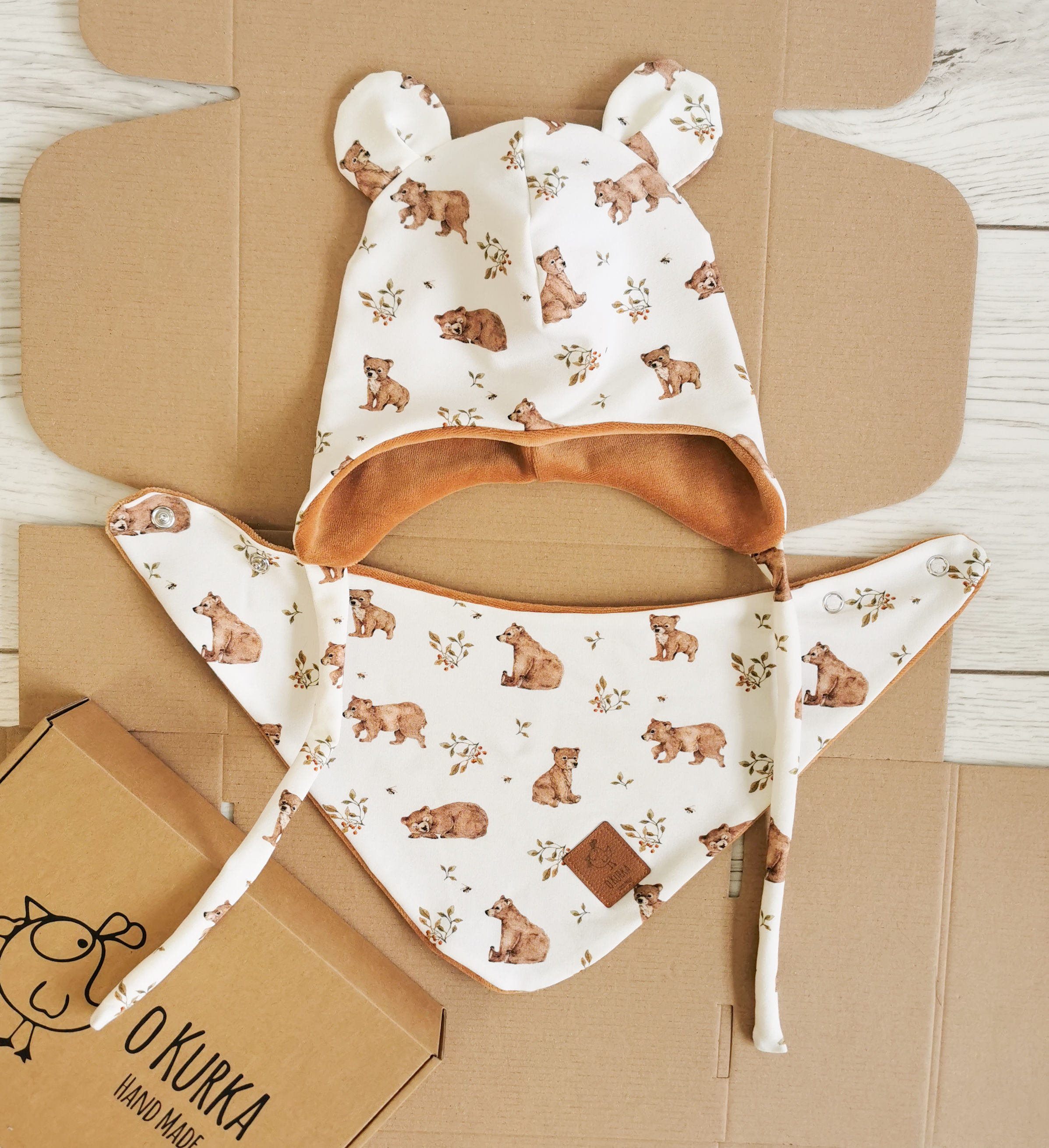 Czapka+apaszka WELUR 