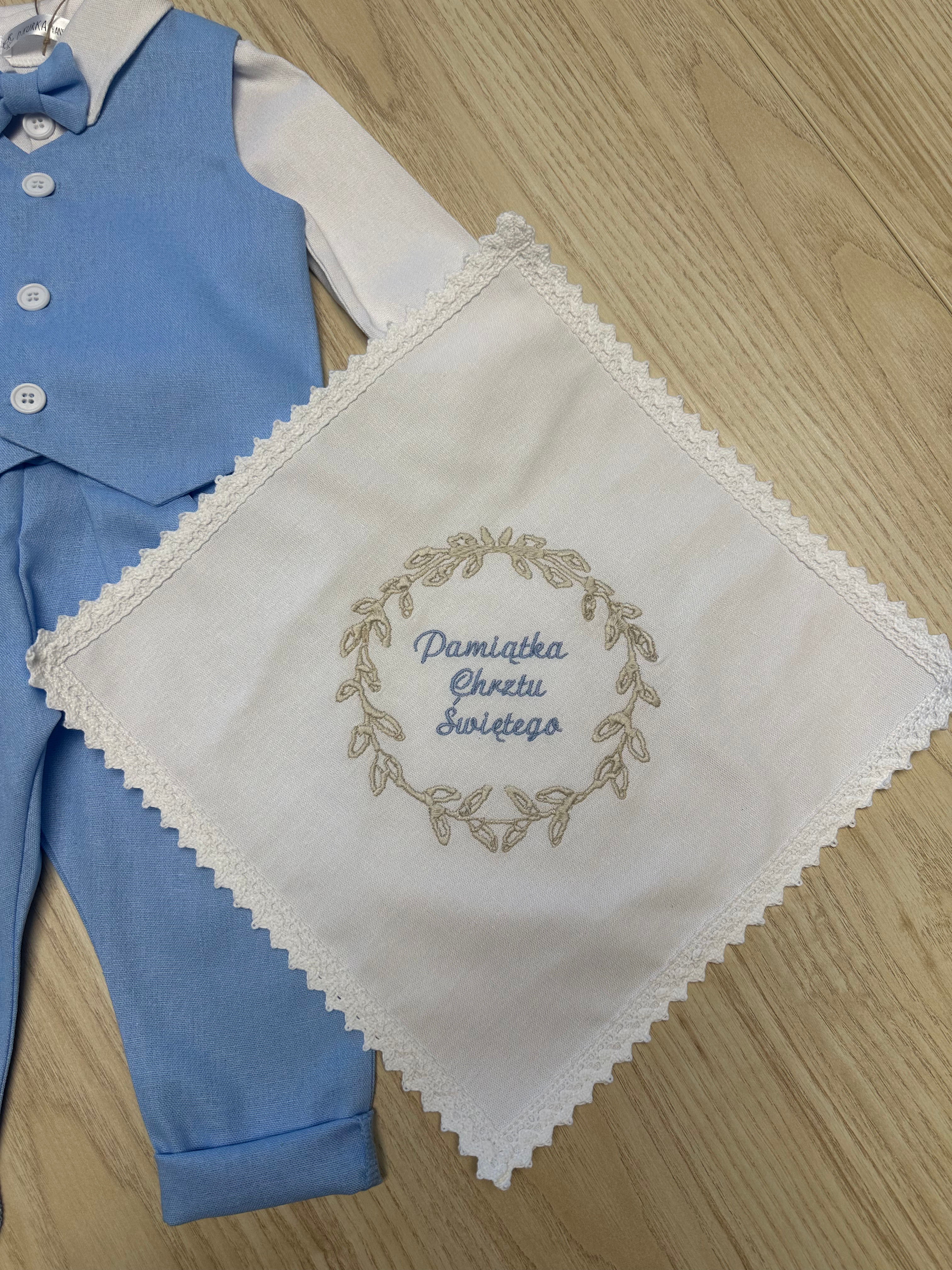 Szatka do Chrztu Lniana