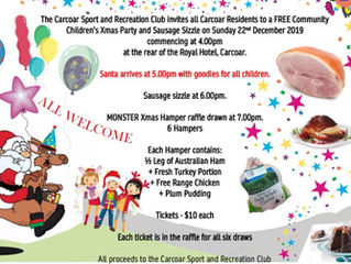 Sport and Recreation Christmas Party