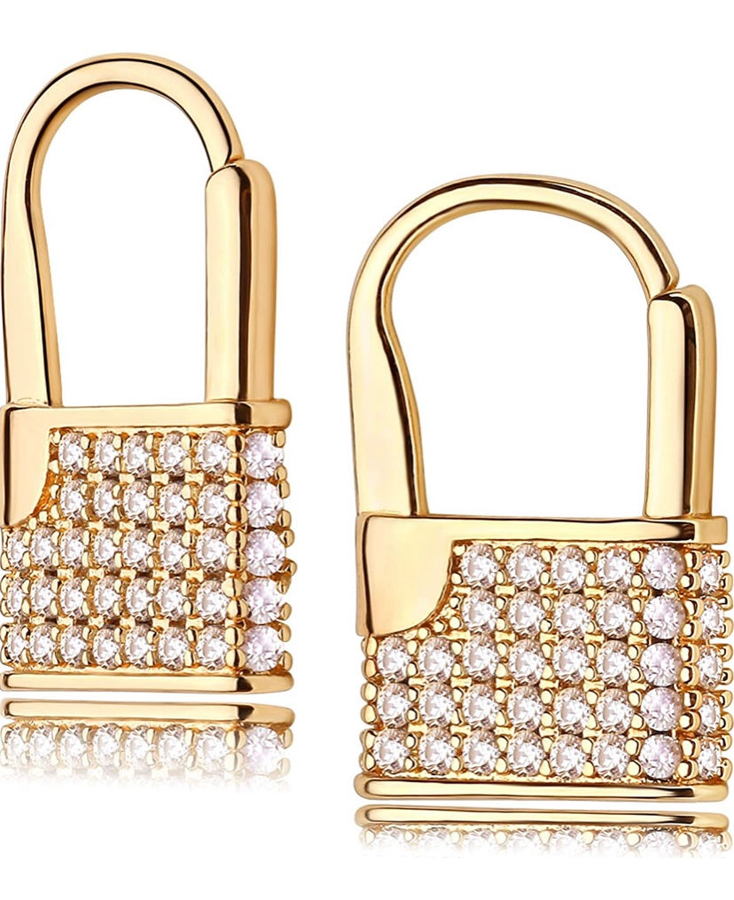 Truth Collection/ Lock Pavé  Huggie