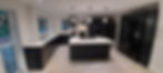 Modern kitchen respray in black