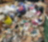 Rubbish being collected