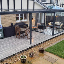 Veranda installed at detached property