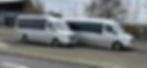 Executive Coach Hire, 2 Coaches Parked up at Services