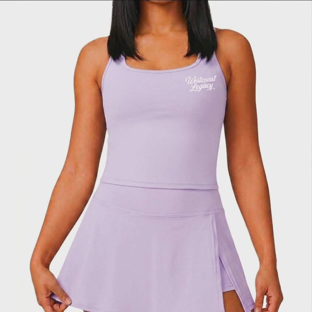 Woman's Purple Tennis Dress