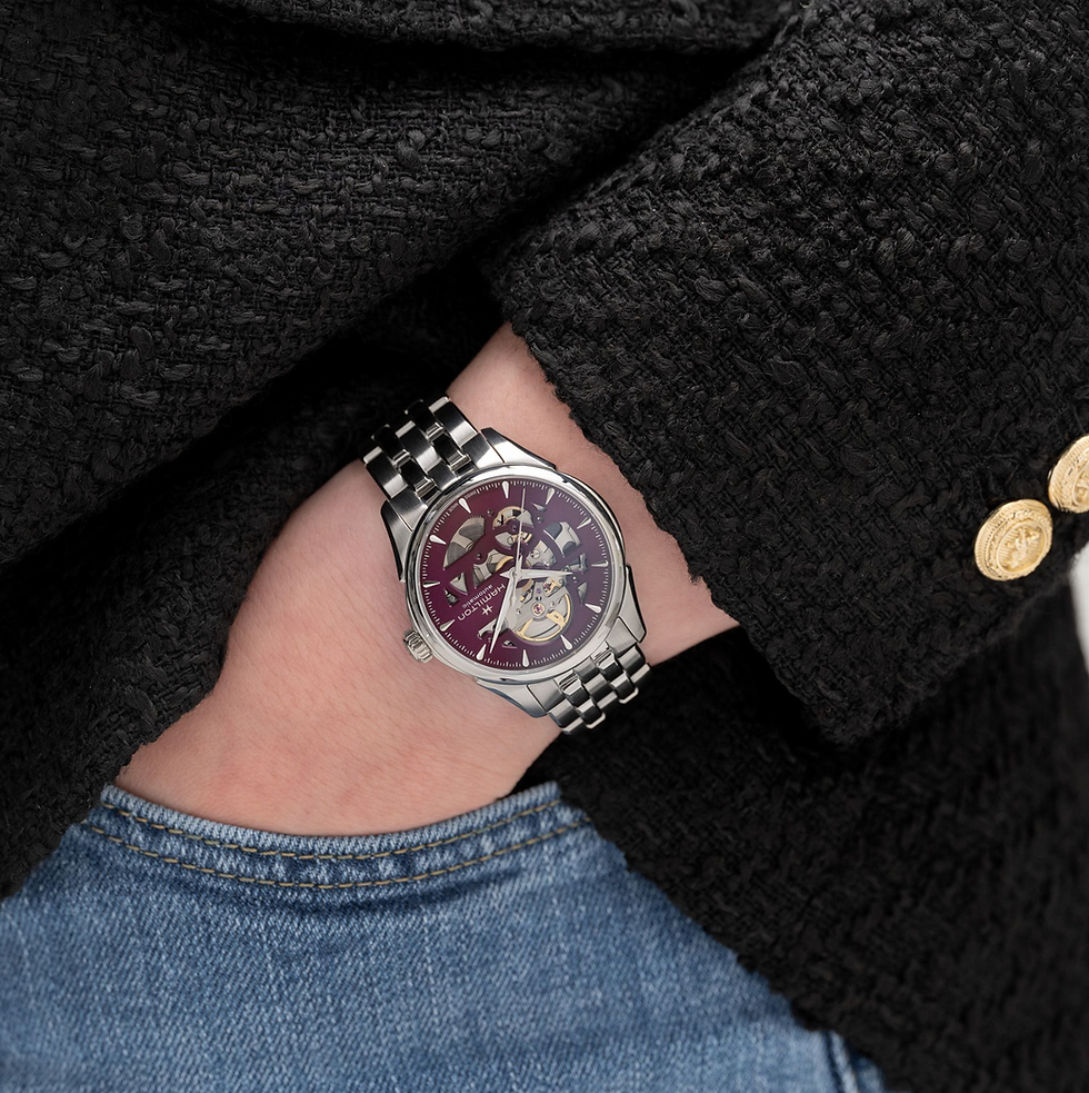 Thumbnail: Hamilton Jazzmaster Skeleton Lady Auto 36mm