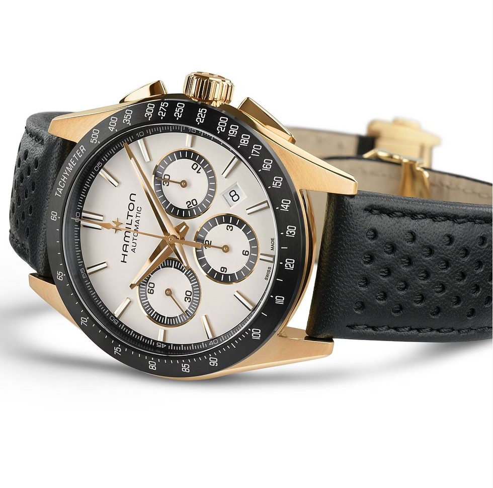 Thumbnail: Hamilton Jazzmaster Performer Auto Chrono 42mm