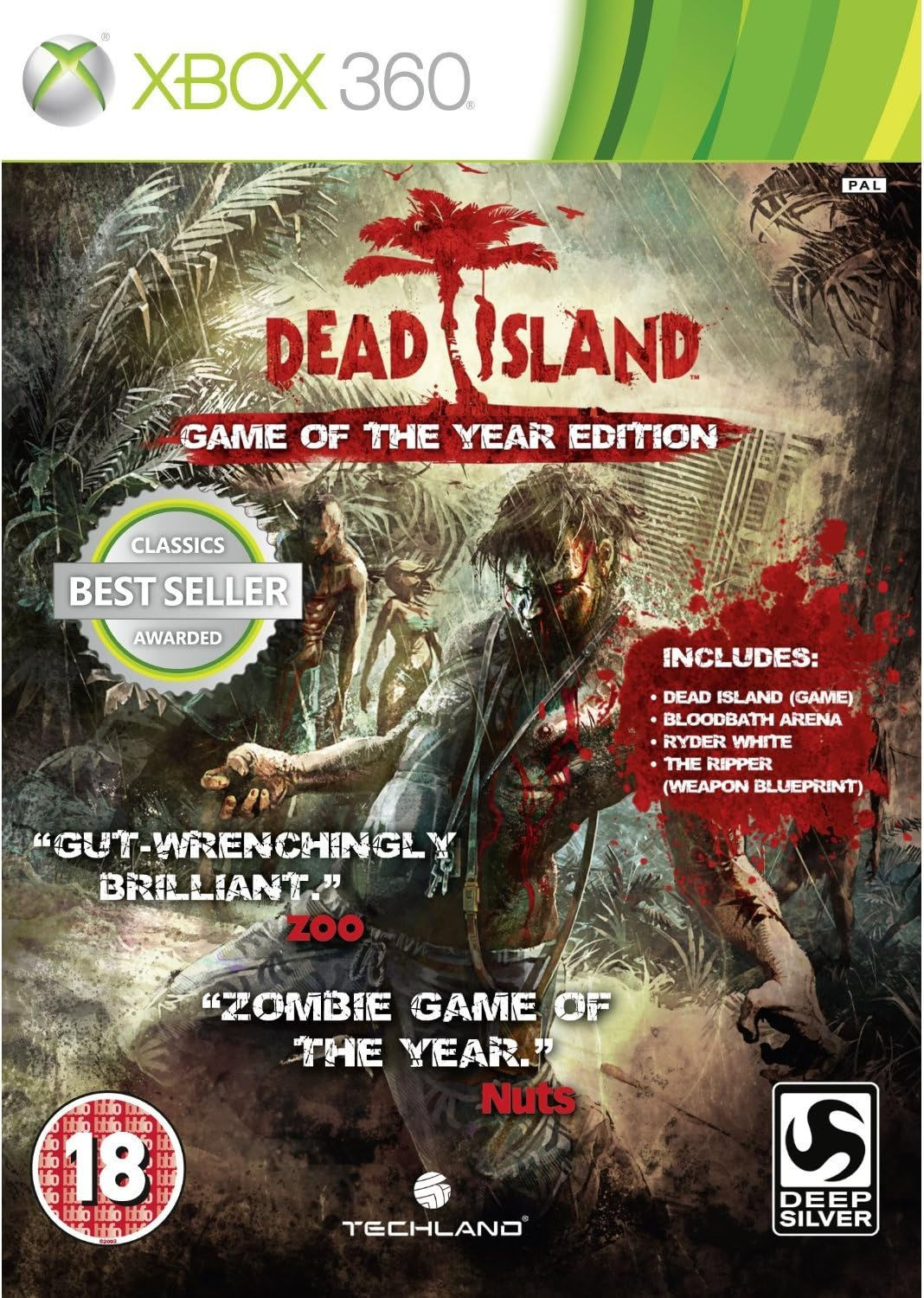 Dead Island Game Of The Year Edition Xbox 360