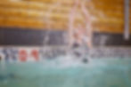 Splashing in the Knights Templar Swimming Pool in Watchet