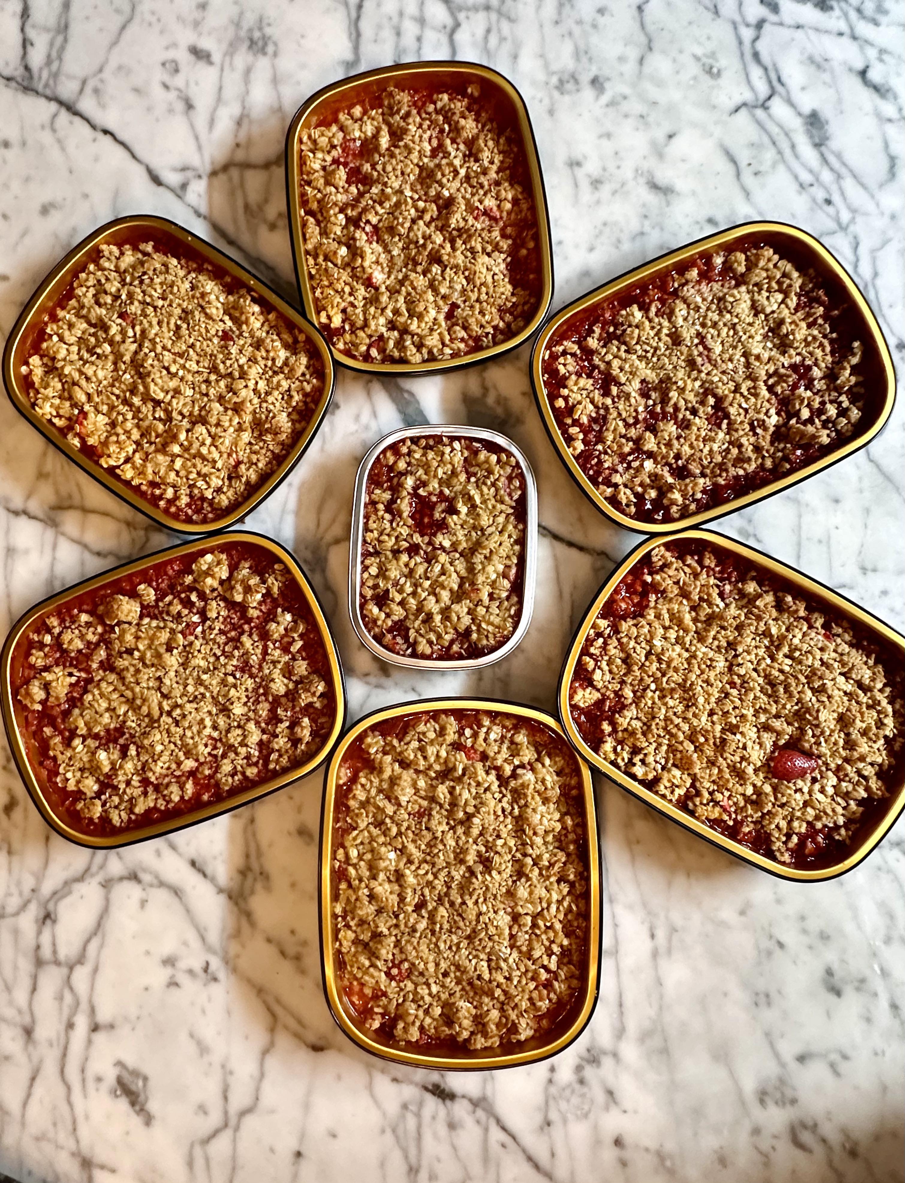 Arranged Food and Objects