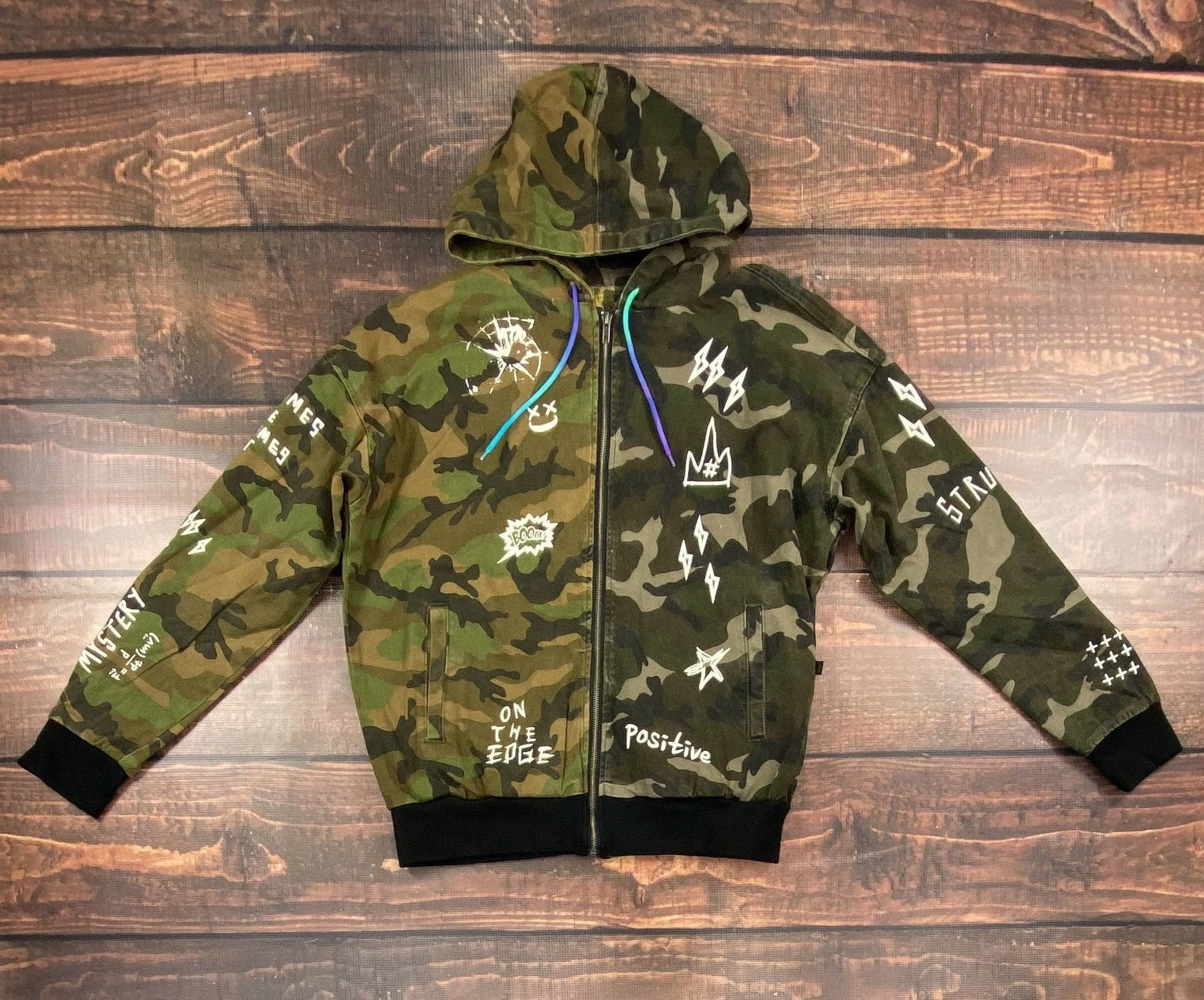 MEN'S FAITH CAMO HOODY JACKET