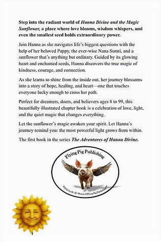 The Magic Sunflower Book Cover Back 2_ed