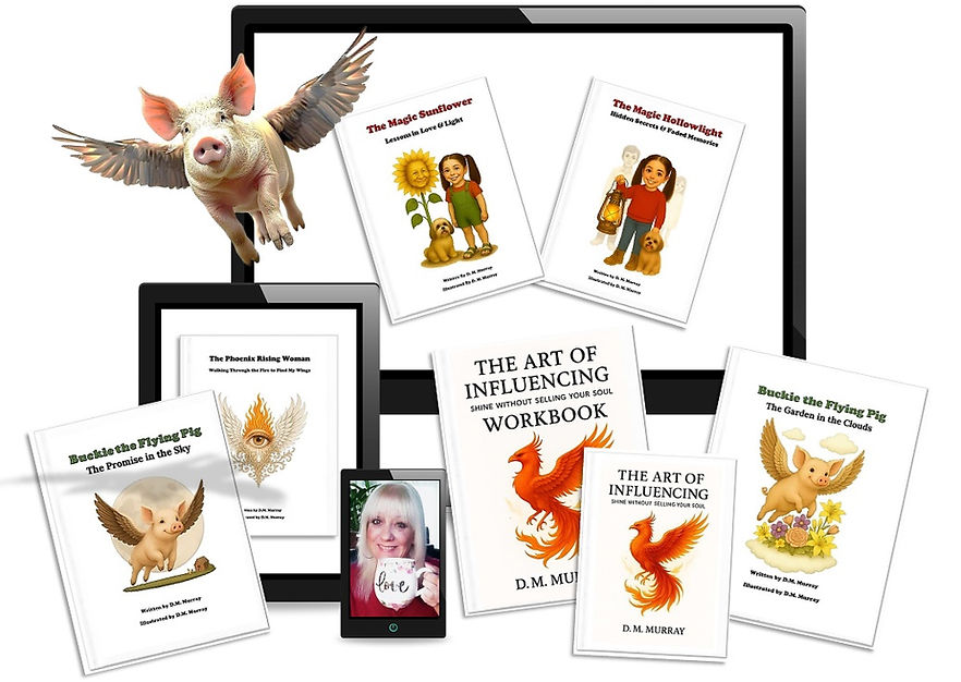 Wings and Whimsy Books Landing Page