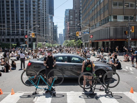 CYCLISTS MUST JOIN CALL TO DEFUND POLICE