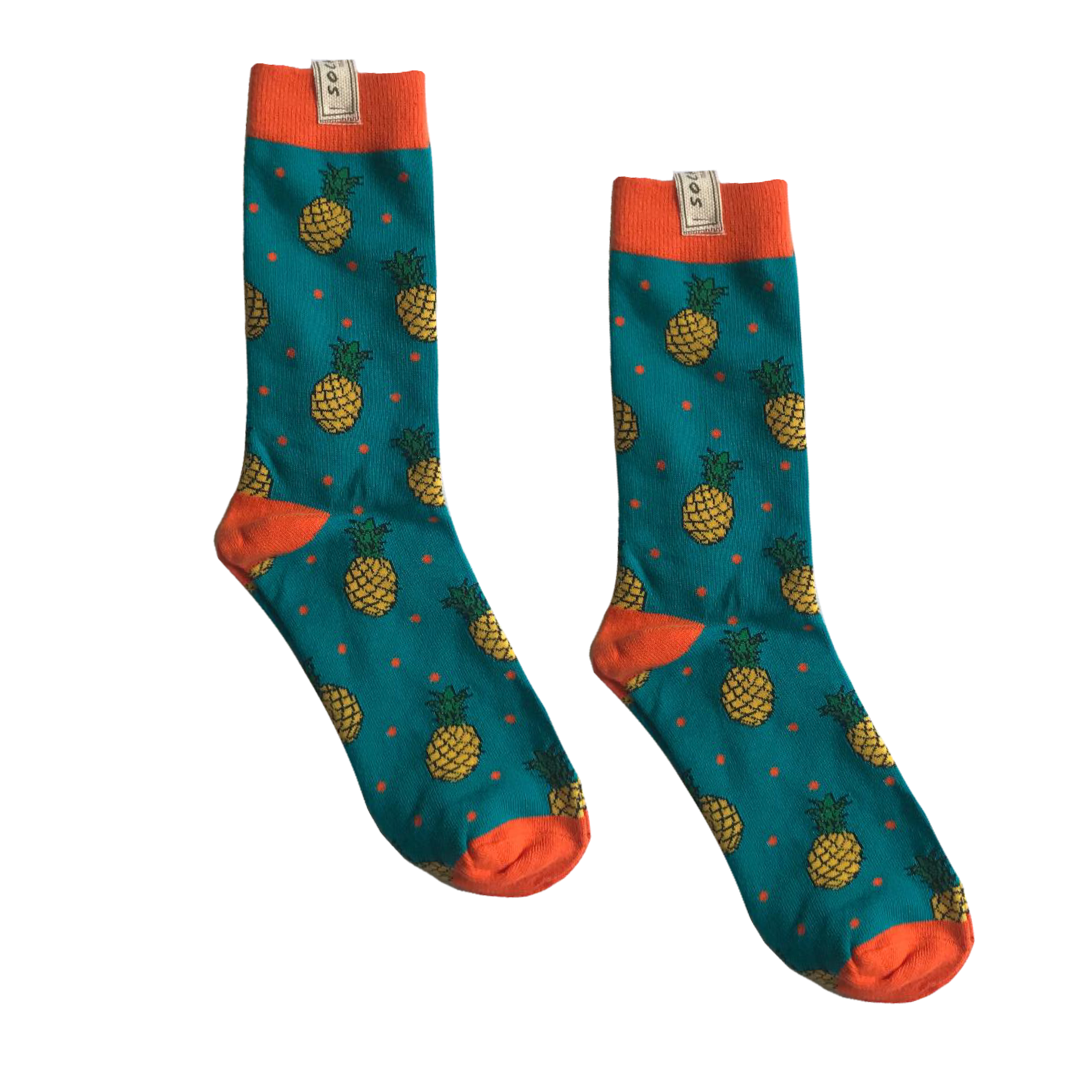 Pineapple  - Crew Cut - Iconic Socks