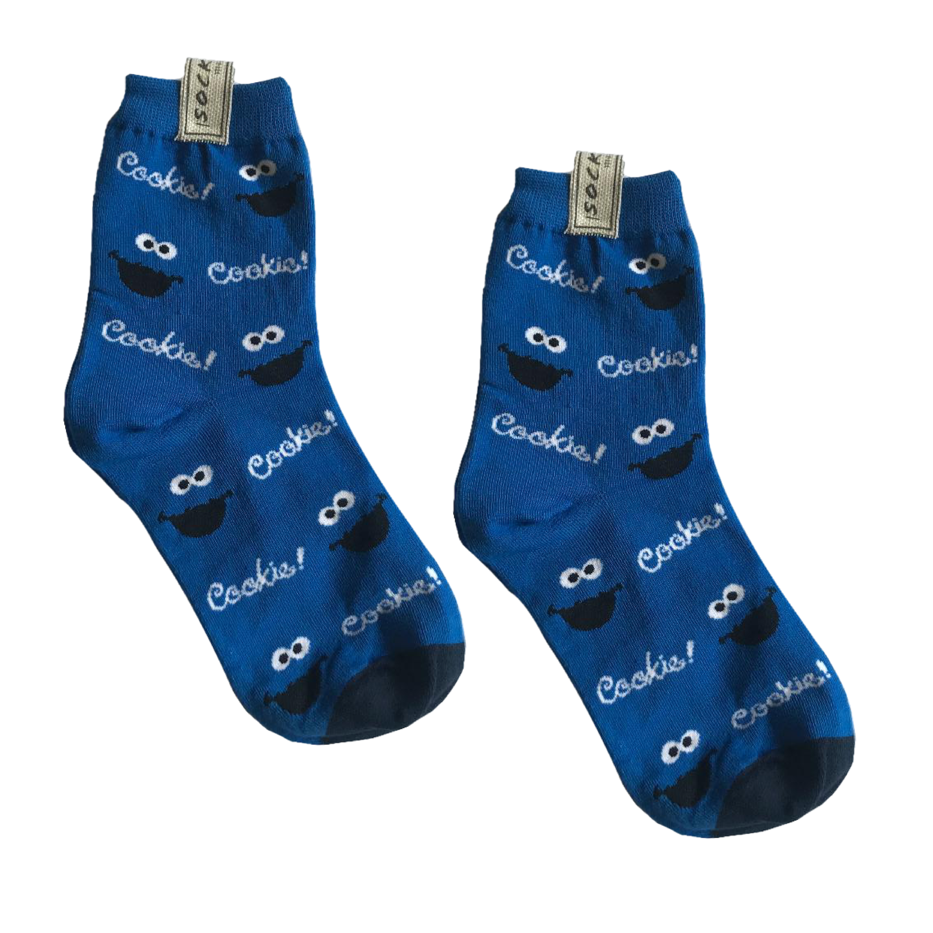 Cookie Sesame Street - Mid Cut - Iconic Socks