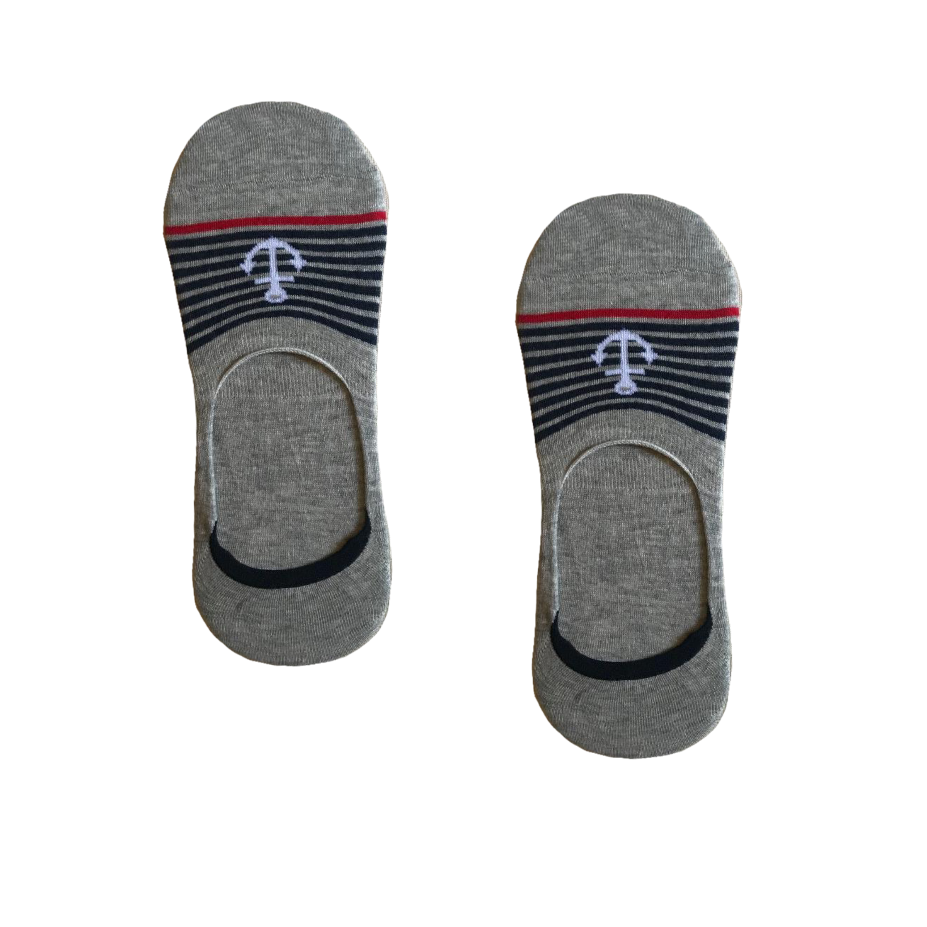 Anchor Gray - Foot Socks - Iconic Socks