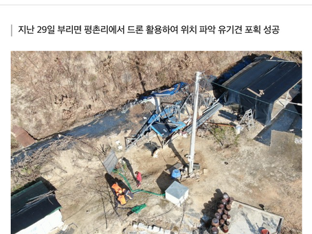 드론전망 / 소방서, 유기견 포획 등 드론 활용 다각화_충남일보 발췌