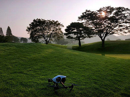 대전 드론 교육원 / 용인 지산 골프장 항공촬영