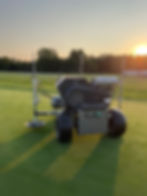 Air2G2 turf aerator improves root growth, relieves soil compaction, and enhances water infiltration.