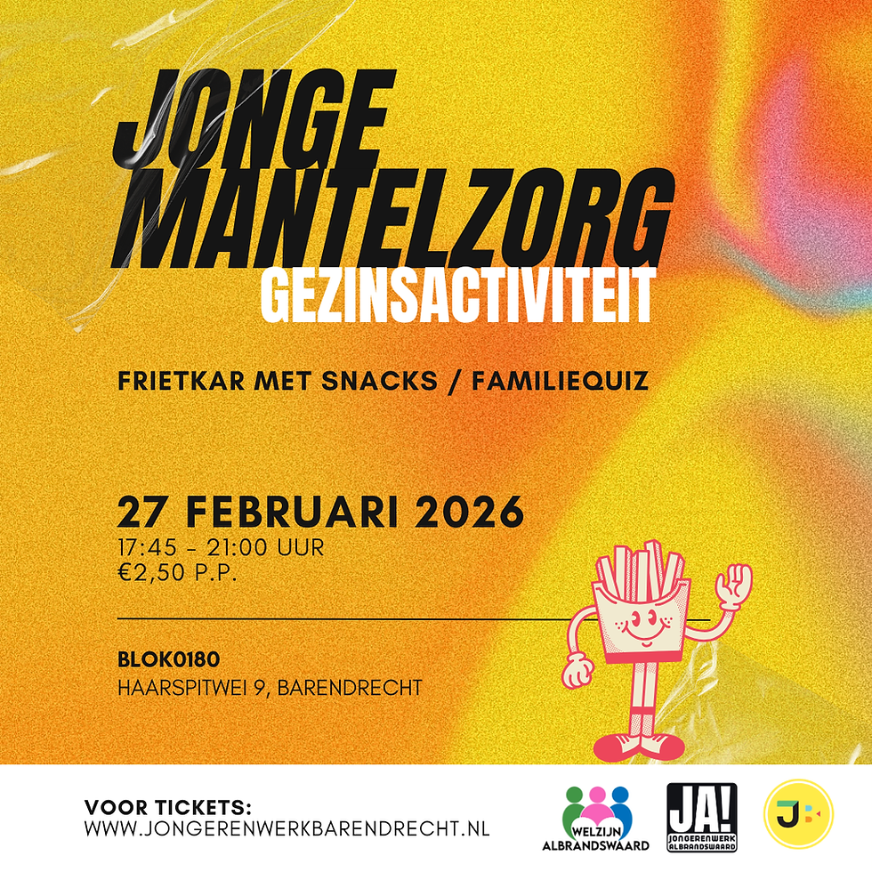 Jonge Mantelzorg Gezinsactiviteit
