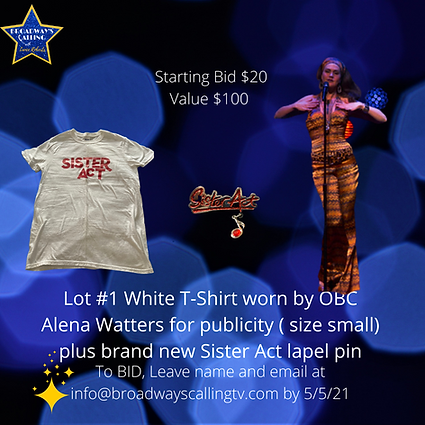 Lot #1 T-Shirt worn by Alena Watters fo