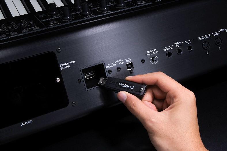 Thumbnail: Roland RD-700GX 88-key Digital Piano