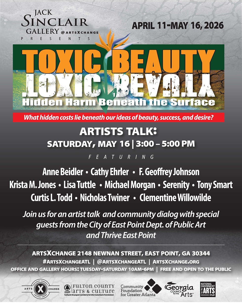 Toxic Beauty - Artist Talk - Sat, May 16, 2026