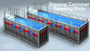 6 Tips To Converting A Shipping Container Into Swimming Pool: 
