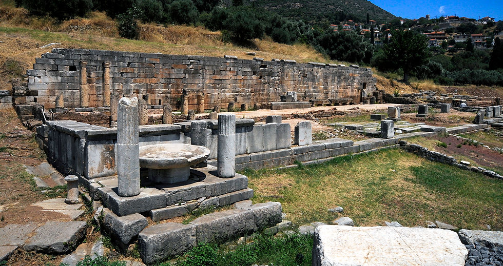 ARSINOE FOUNTAIN MESSENE