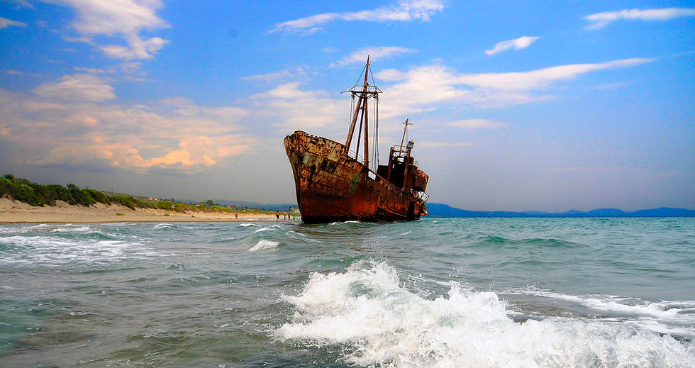 GYTHION SHIP WRECK