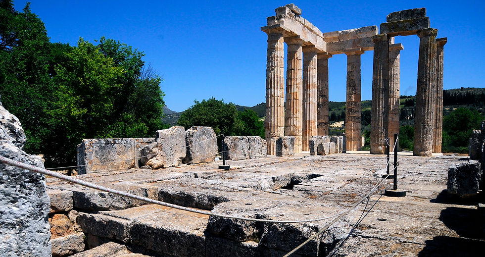 ZEUS TEMPLE INTERIOR
