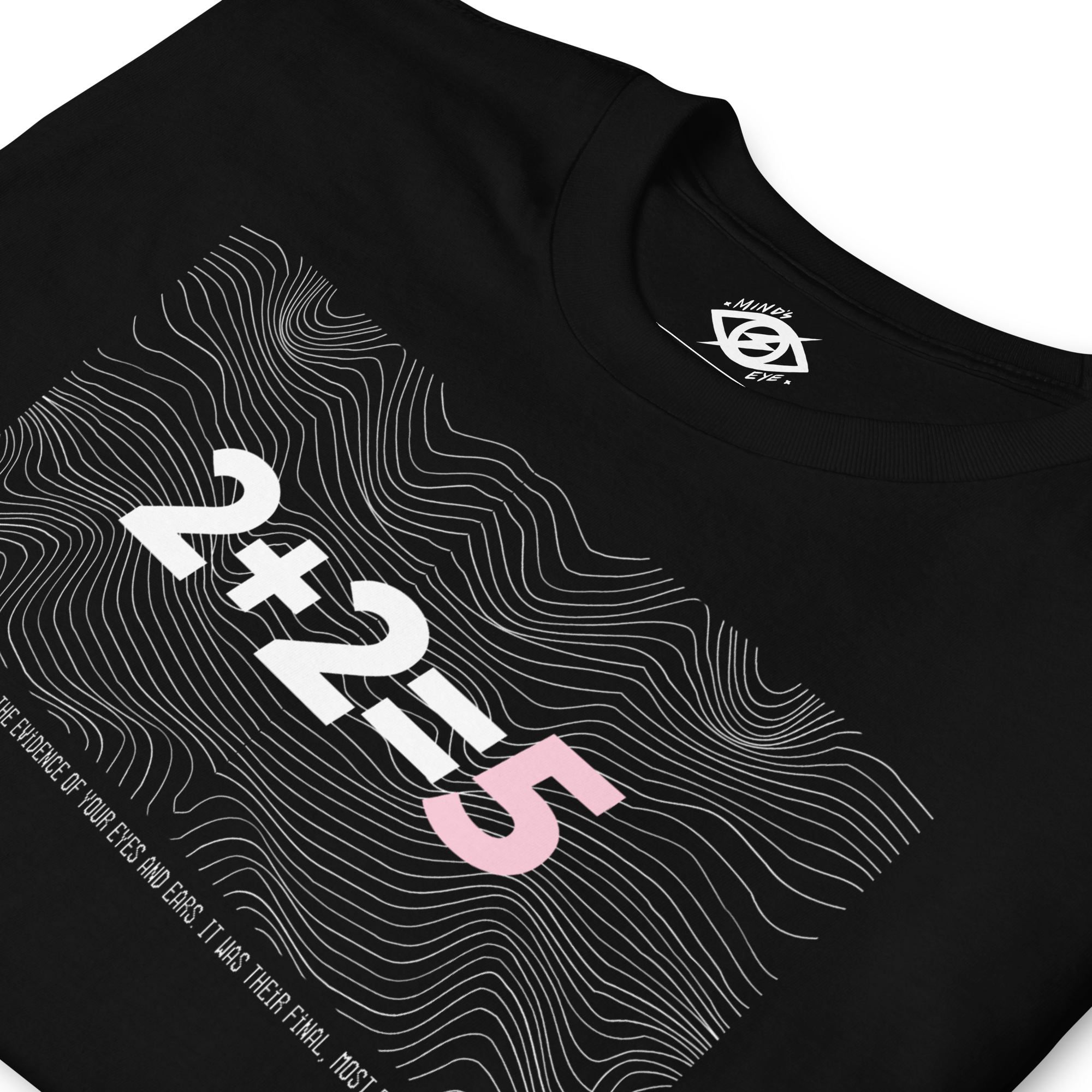 2+2=5 - Front Print Tee (Black)