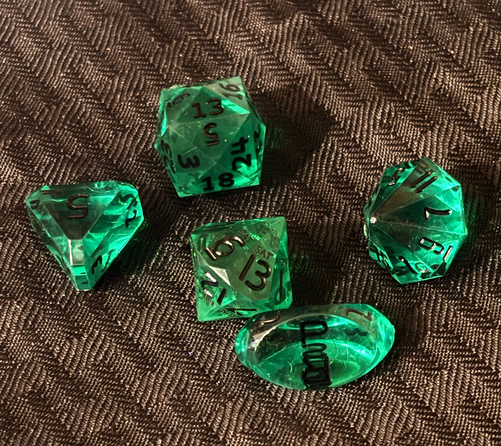 Thumbnail: Emerald Gemstone 5-Piece Set