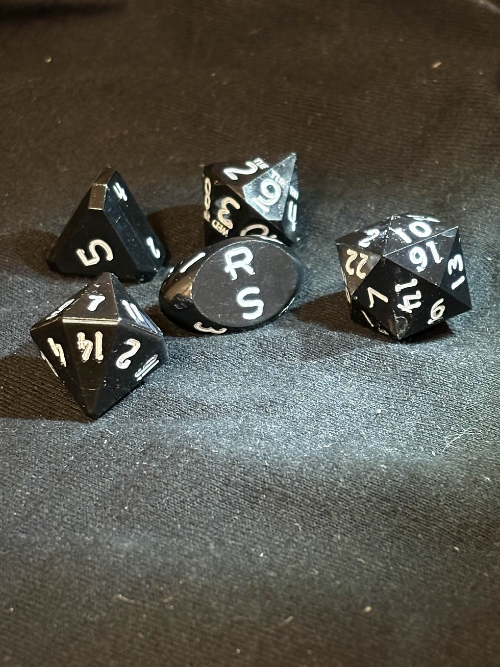 Thumbnail: Black Opaque 5-Piece Set