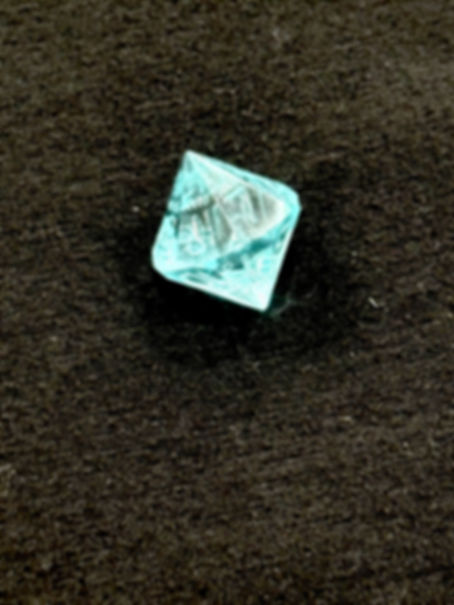 Light Blue Gem D14 Single Die