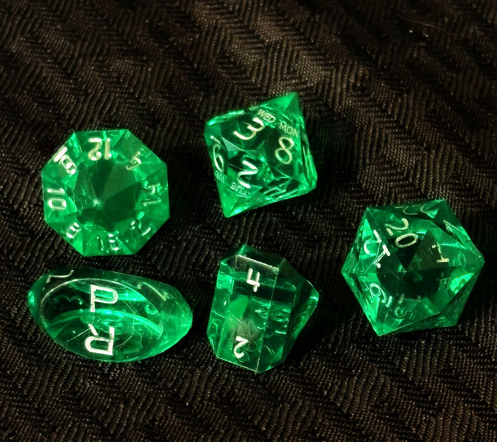 Thumbnail: Emerald Gemstone 5-Piece Set