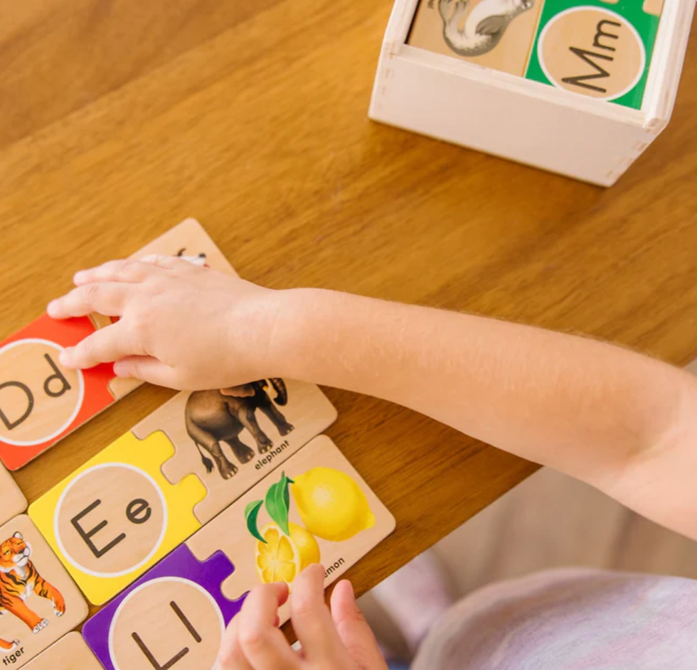 Thumbnail: Self-Correcting Alphabet Letter Puzzles