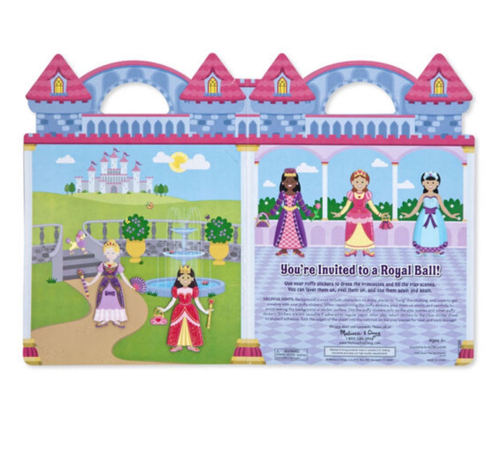 Thumbnail: Puffy Stickers Play Set: Princess